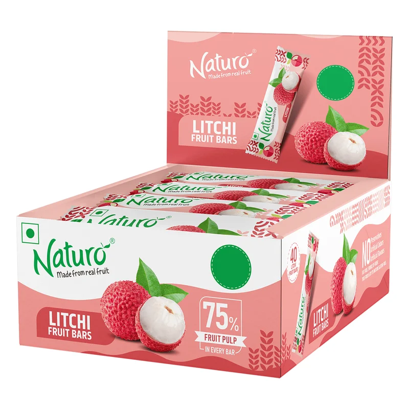 Naturo Litchi Fruit Bars