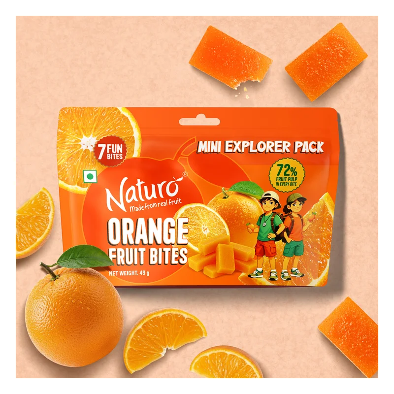 Naturo Orange Mini Fruit Bites