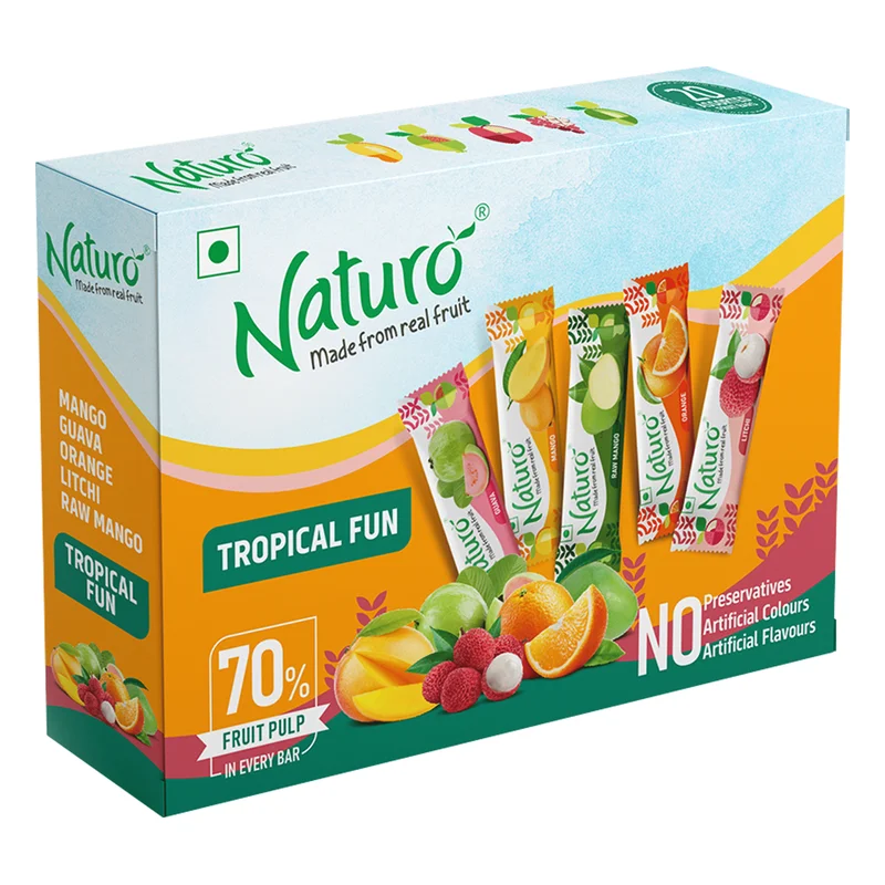 Naturo Tropical Fun Fruit Bars