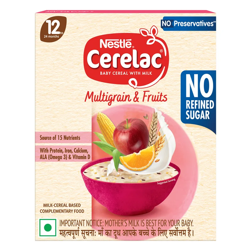 Nestle Cerelac Multigrain & Fruits Baby Cereal