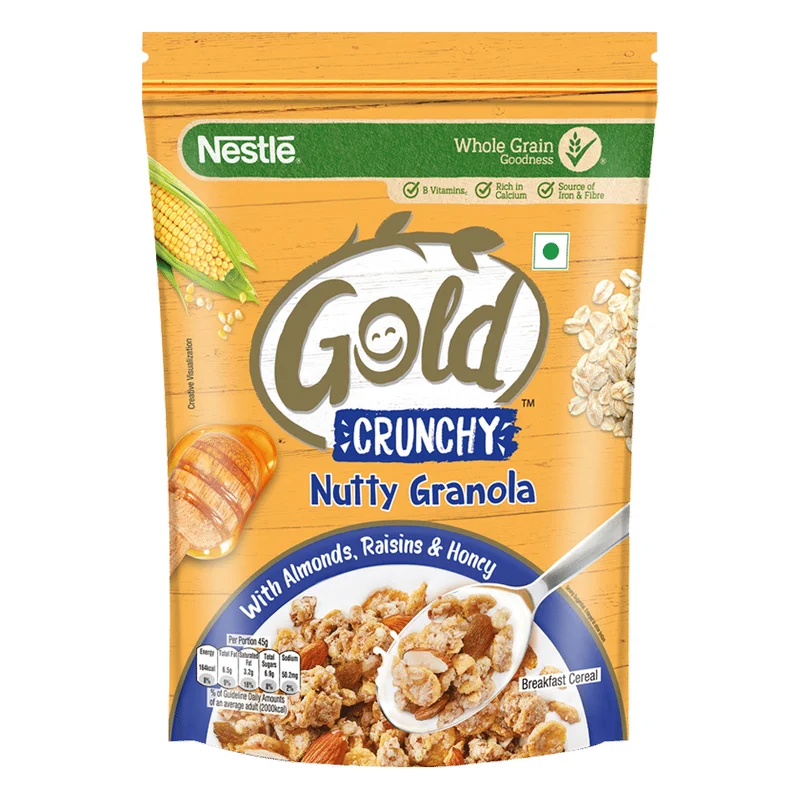 Nestle Gold Crunchy Nutty Granola