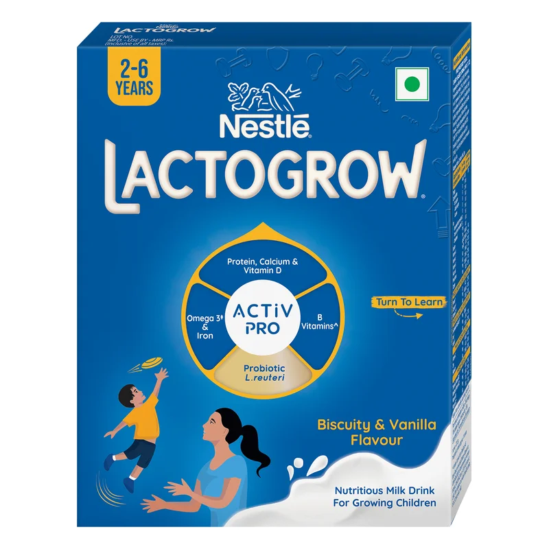 Nestle Lactogrow Nutritious Milk Powder (2-6 Years)