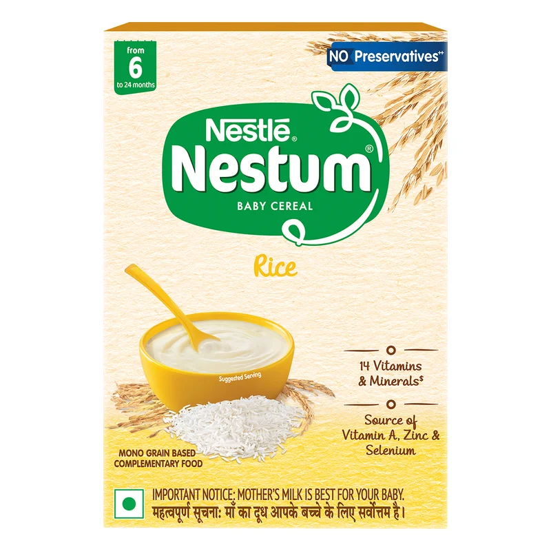 Nestle Nestum Rice Baby Cereal