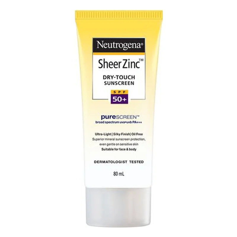 Neutrogena Sheer Zinc Dry Touch Sunscreen SPF 50+