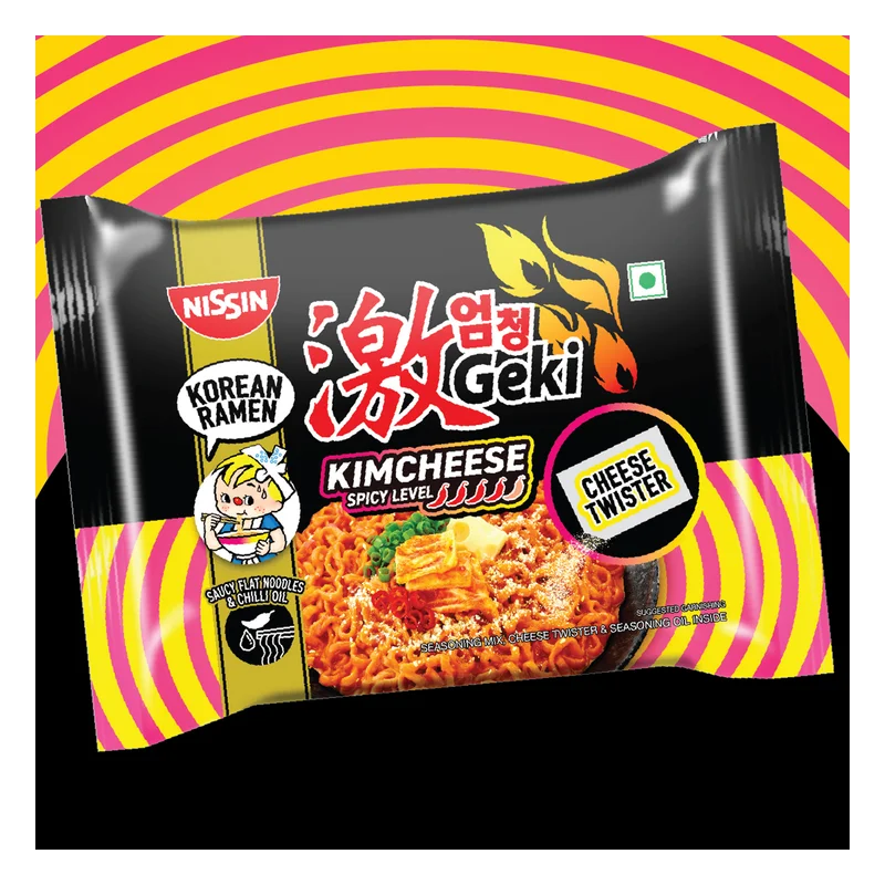Nissin Geki Kimcheese Korean Ramen