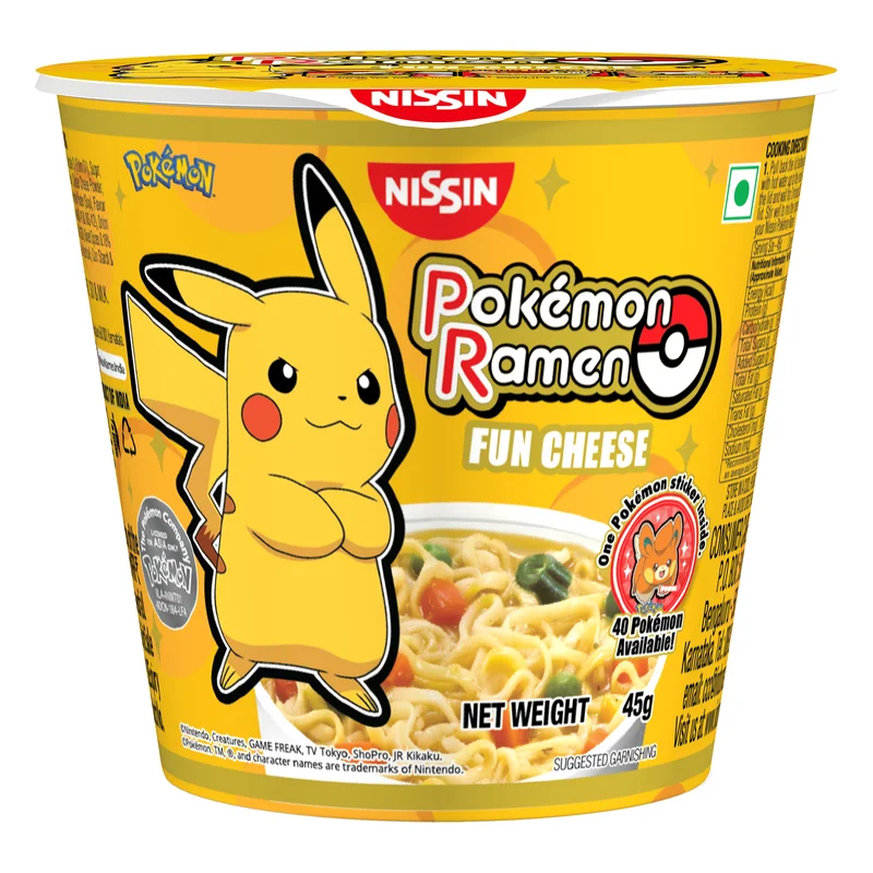 Nissin Pokemon Ramen - Fun Cheese