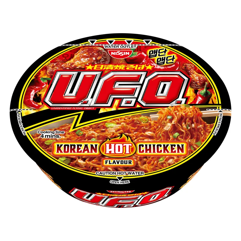 Nissin UFO Korean Hot Chicken Noodles