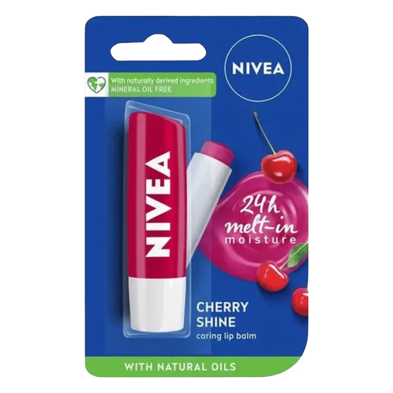 NIVEA Cherry Shine Lip Balm