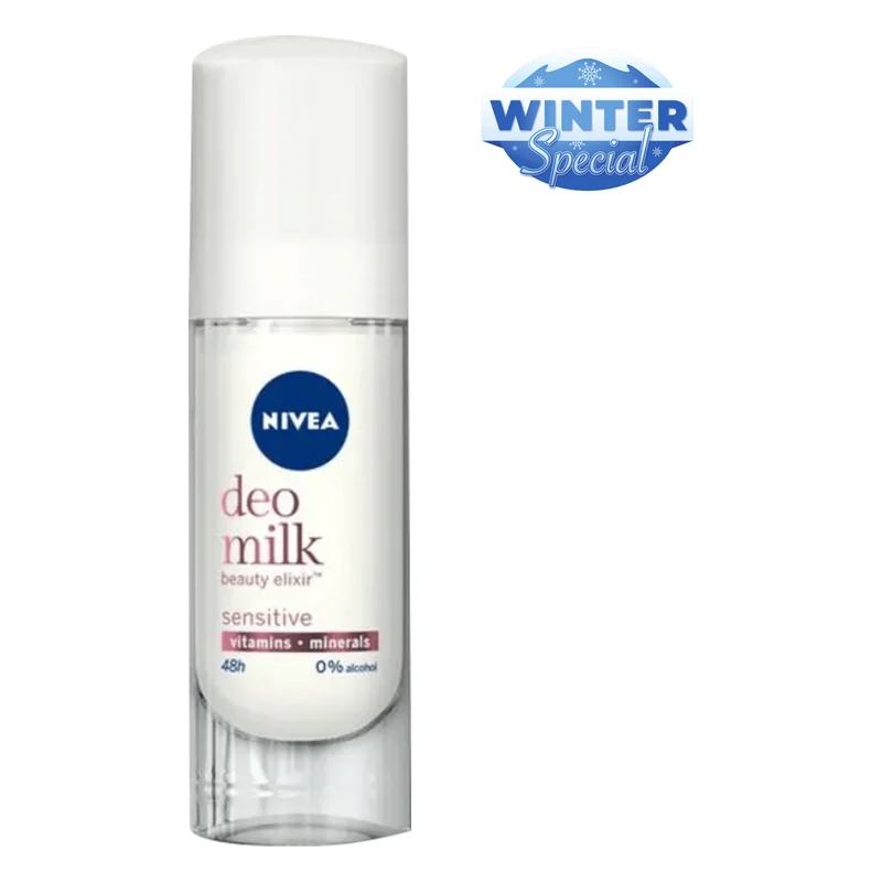 NIVEA Deo Milk Elixir Roll-On - Sensitive Skin