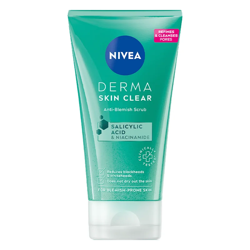NIVEA Derma Skin Clear Anti-Blemish Scrub