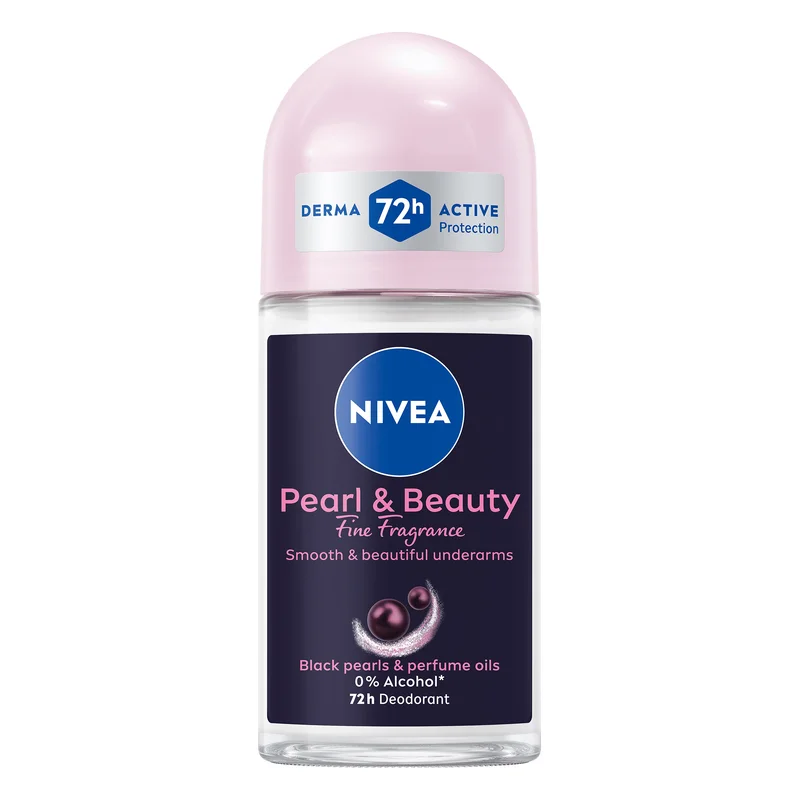 NIVEA Pearl & Beauty Fine Fragrance Women Deodorant Roll-On