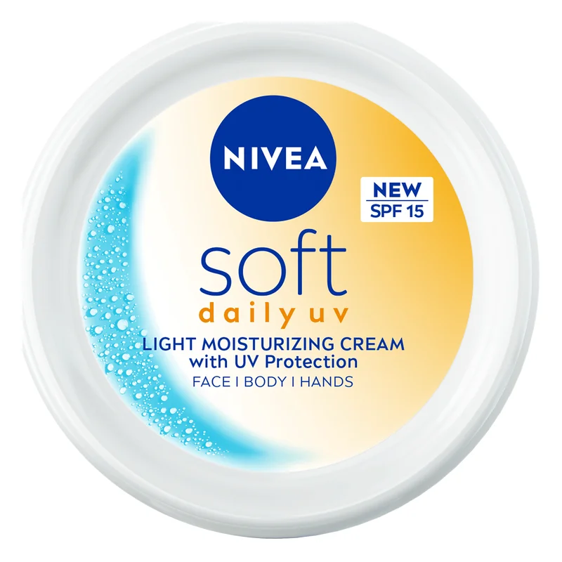 NIVEA Soft Daily UV Light Moisturising Cream SPF 15