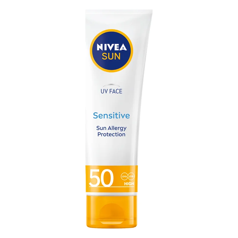 NIVEA Sun Face Sensitive SPF 50 Sun Allergy Protection Cream
