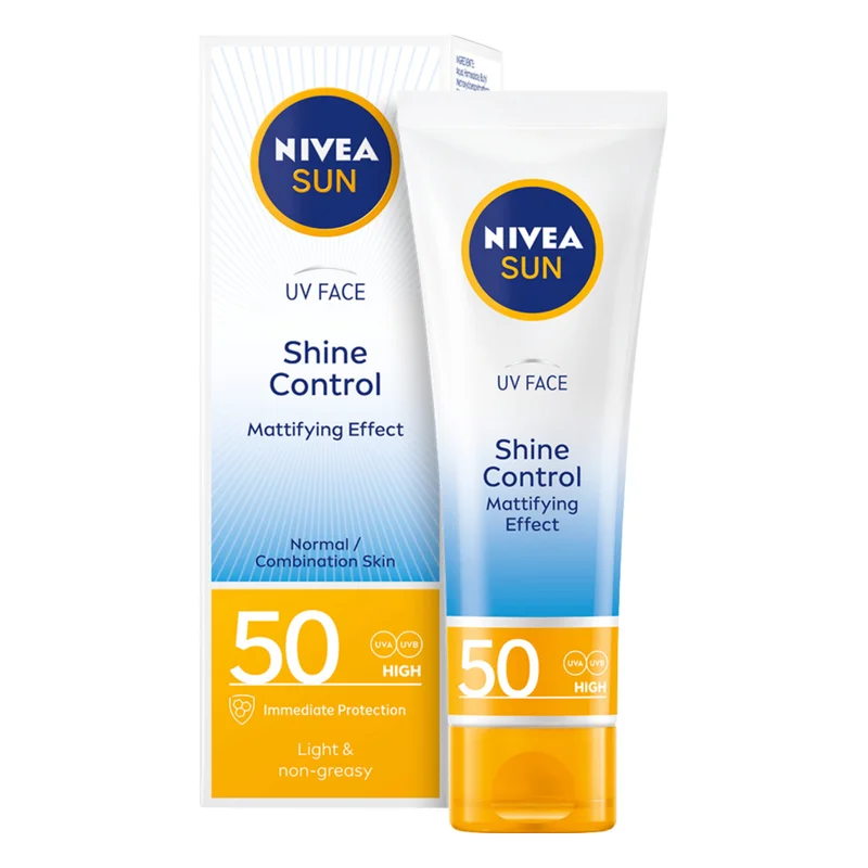 NIVEA Sun Face Shine Control SPF 50 Mattifying Cream