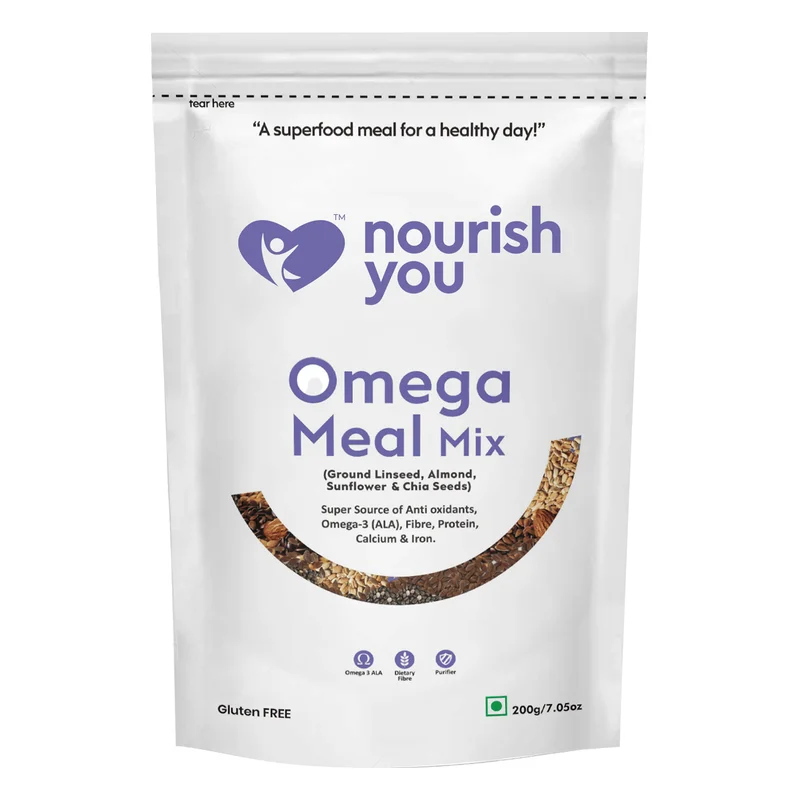Nourish You Omega Meal Mix - Almond, Flaxseed & Sunflower