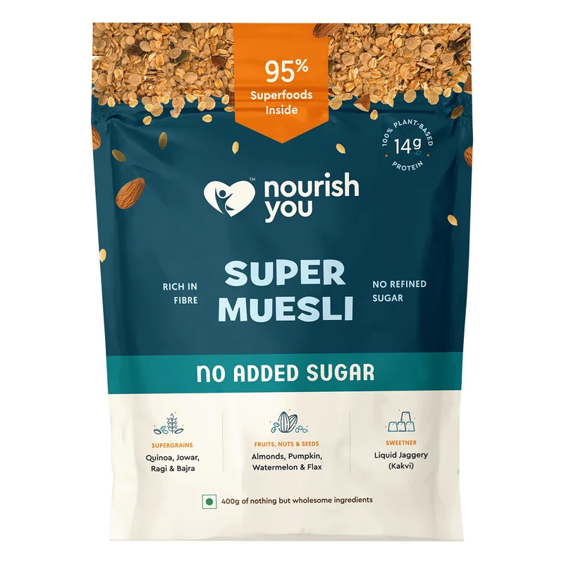 Nourish You Super Muesli - No Added Sugar