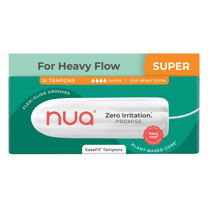 Nua EaseFit Tampons - Heavy Flow