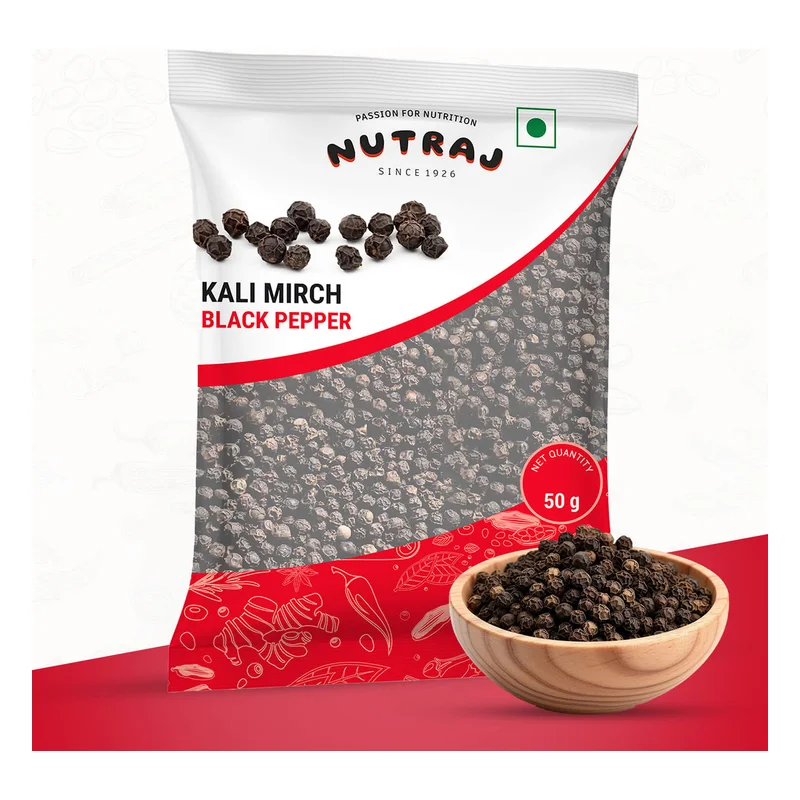 Nutraj Black Pepper (Kali Mirch)