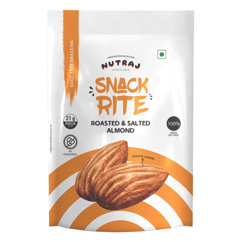 Nutraj Snack Rite Roasted & Salted Almonds