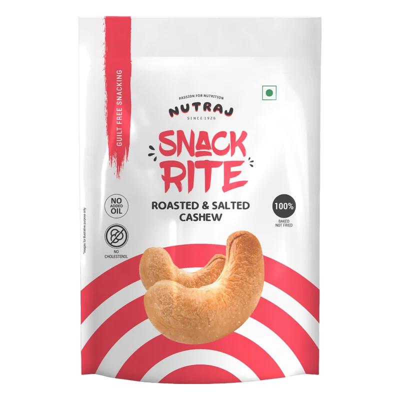 Nutraj Snack Rite Roasted & Salted Cashews