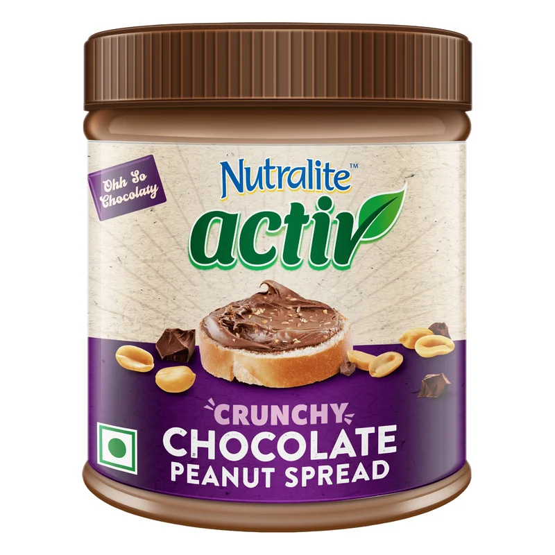 Nutralite Activ Crunchy Chocolate Peanut Spread