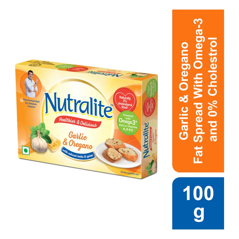 Nutralite Activ Garlic & Oregano Fat Spread