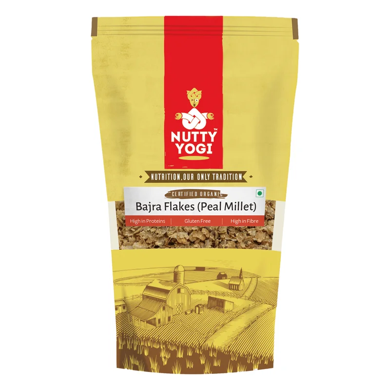 Nutty Yogi Bajra Flakes (Pearl Millet)
