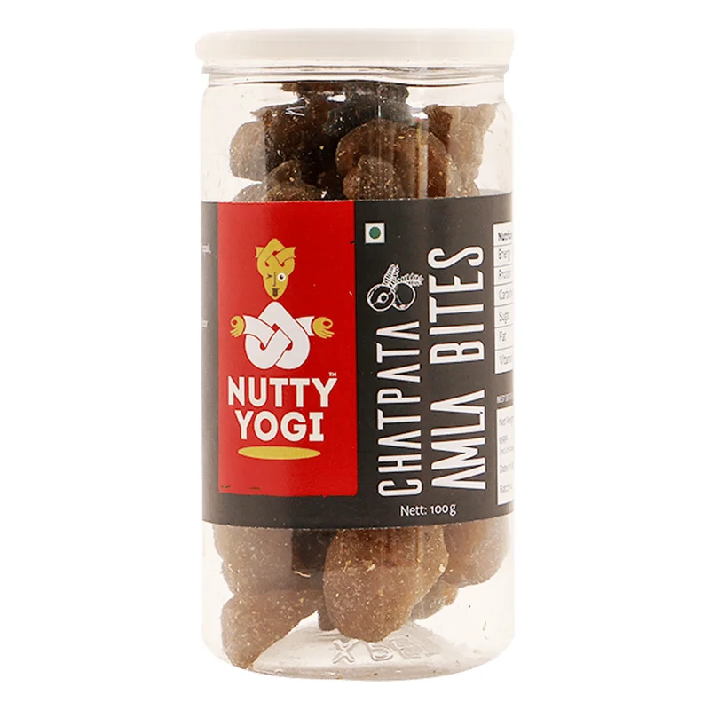 Nutty Yogi Chatpata Amla Bites