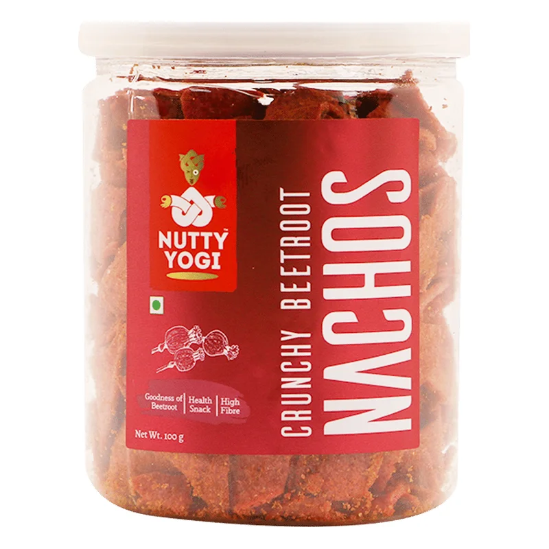 Nutty Yogi Crunchy Beetroot Nachos