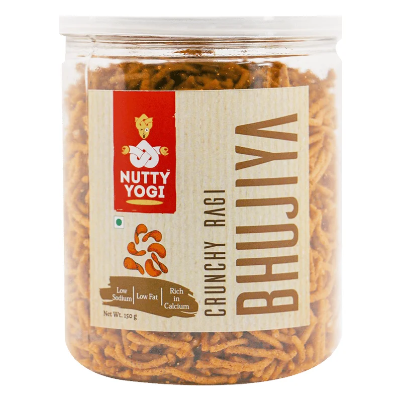 Nutty Yogi Crunchy Ragi Bhujiya