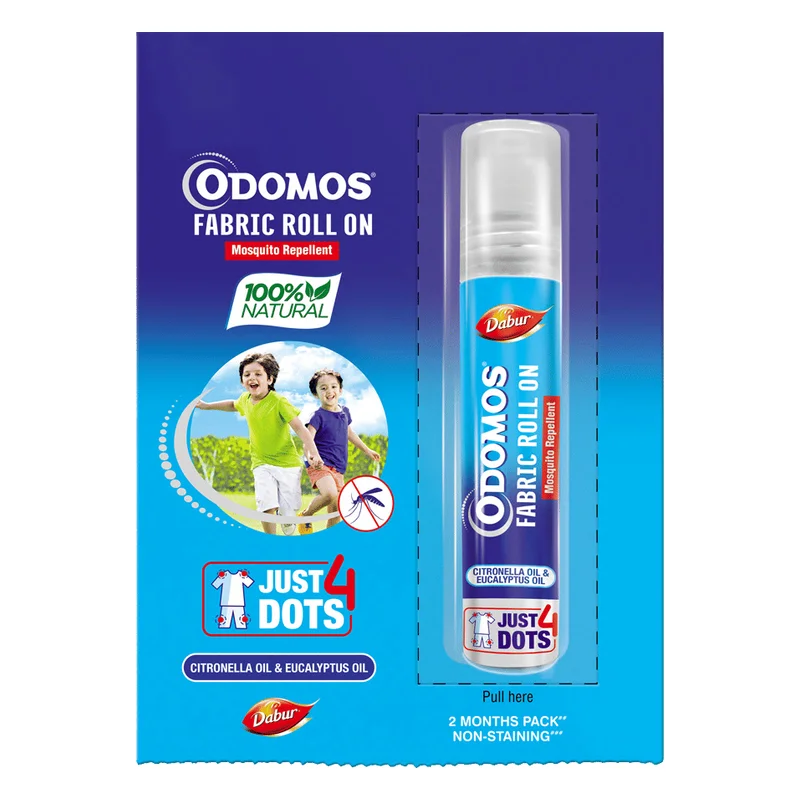 Odomos Mosquito Repellent Fabric Roll-On