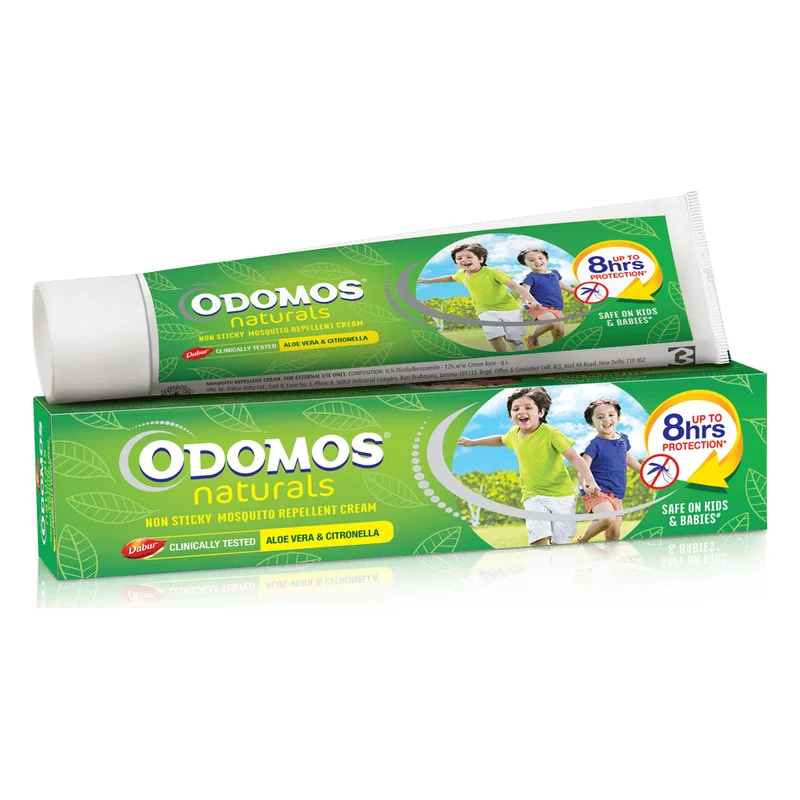 Odomos Naturals Non-Sticky Mosquito Repellent Cream