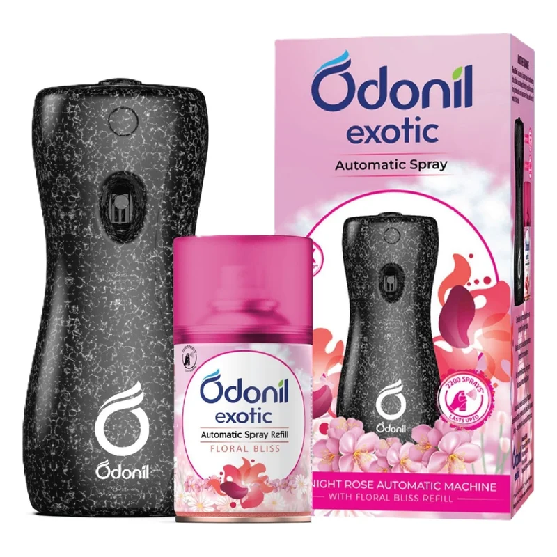 Odonil Exotic Automatic Spray Kit - Floral Bliss