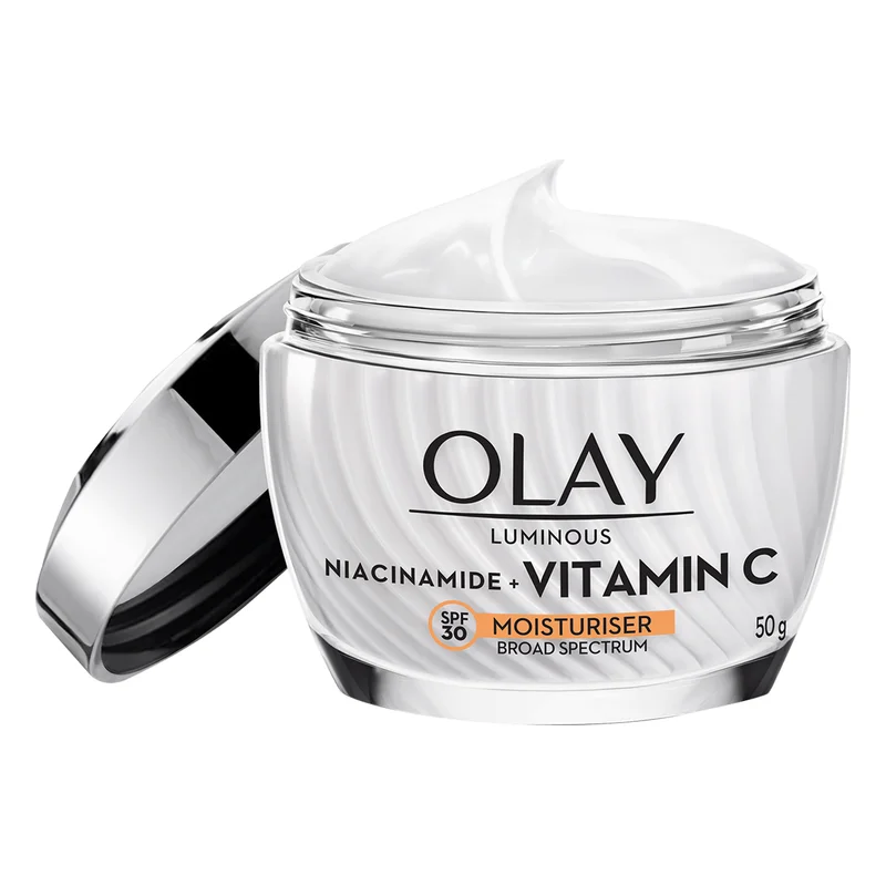 Olay Luminous Niacinamide + Vitamin C Moisturiser SPF 30