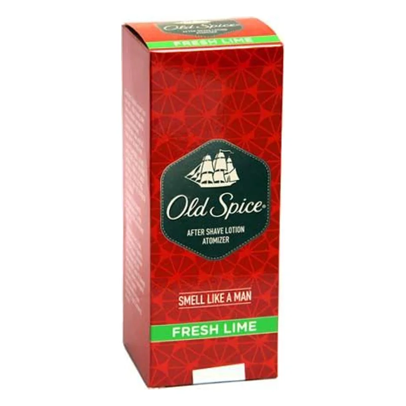 Old Spice Fresh Lime After Shave Lotion Atomizer