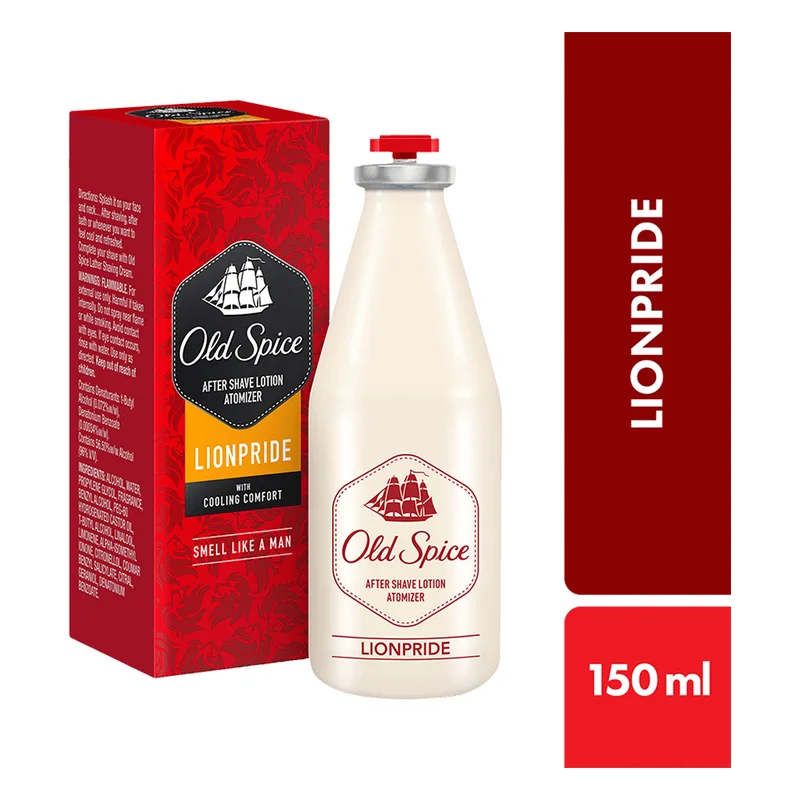 Old Spice Lionpride After Shave Lotion Atomizer