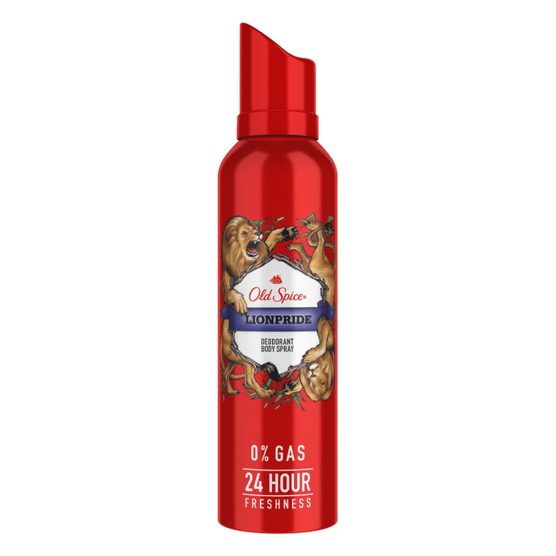 Old Spice Lionpride No Gas Deodorant Body Spray