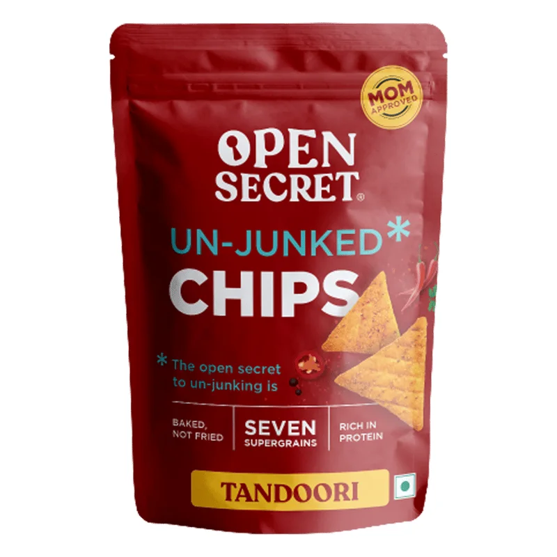 Open Secret 7 Supergrains Chips - Tandoori