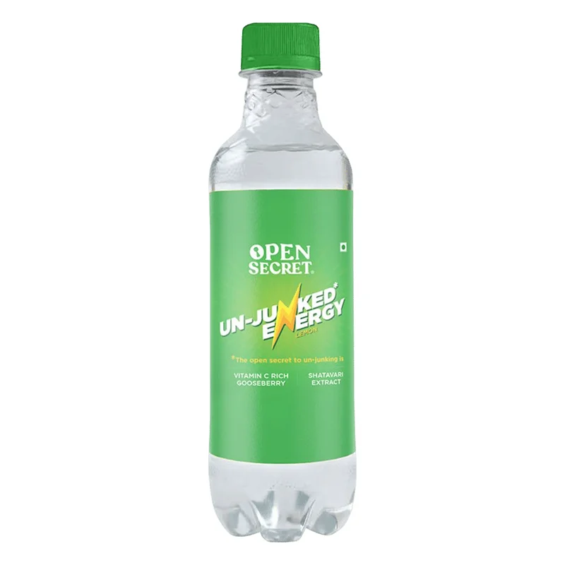 Open Secret Lemon Unjunked Energy Drink