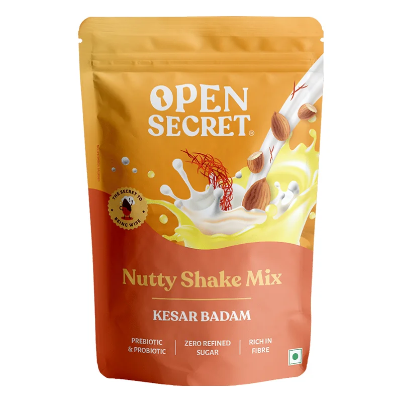 Open Secret Thandai Shake Mix - Kesar Badam