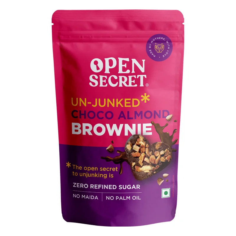 Open Secret Zero Maida Chocolate Almond Brownie