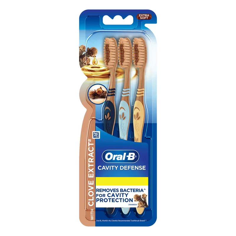Oral-B 3 in 1 Herbs Infused Toothbrush - Neem, Clove & Tulsi