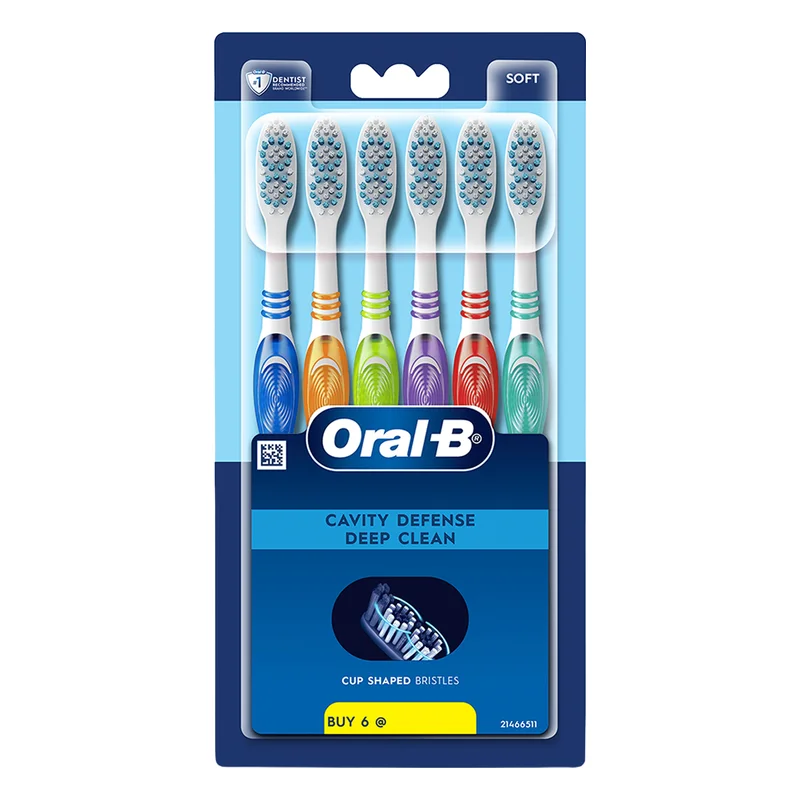 Oral-B Cavity Defense Bacteria Fighter Toothbrush