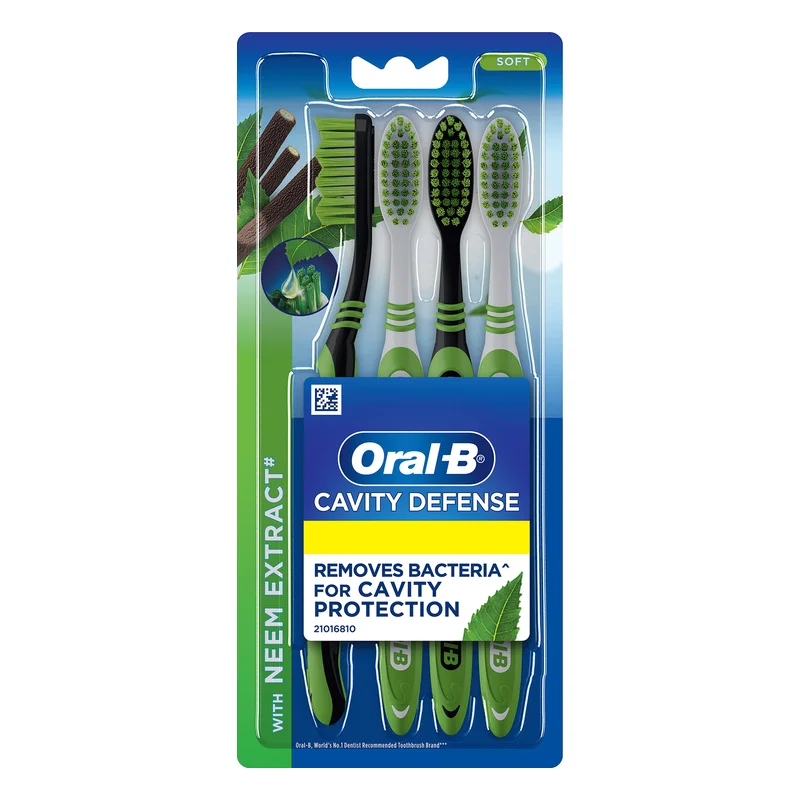 Oral-B Cavity Defense Neem Soft Toothbrush