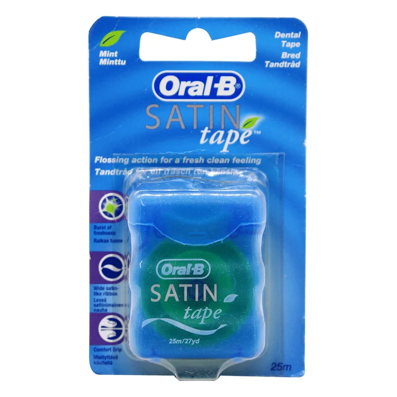 Oral-B Satin Tape Dental Floss - Mint