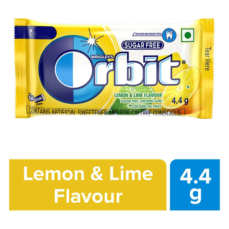Orbit Lemon & Lime Sugar Free Chewing Gum