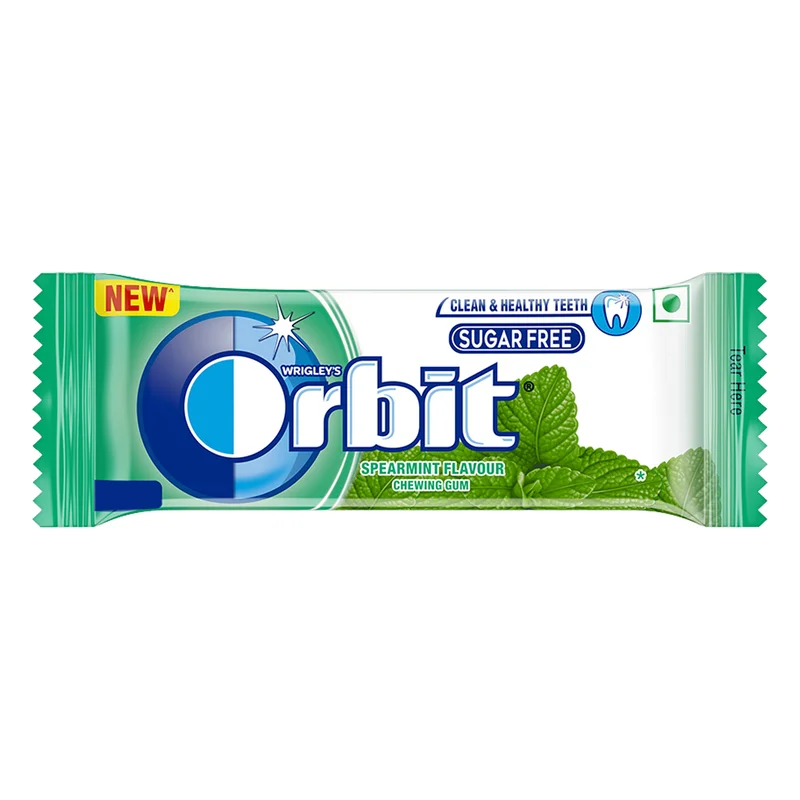 Orbit Spearmint Sugar Free Chewing Gum