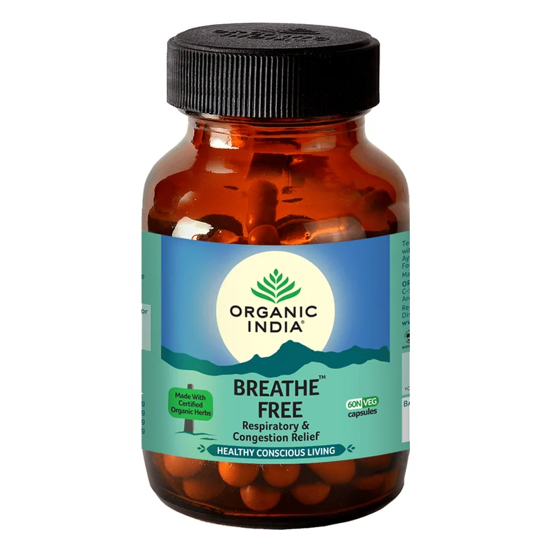 Organic India Breathe Free Capsules