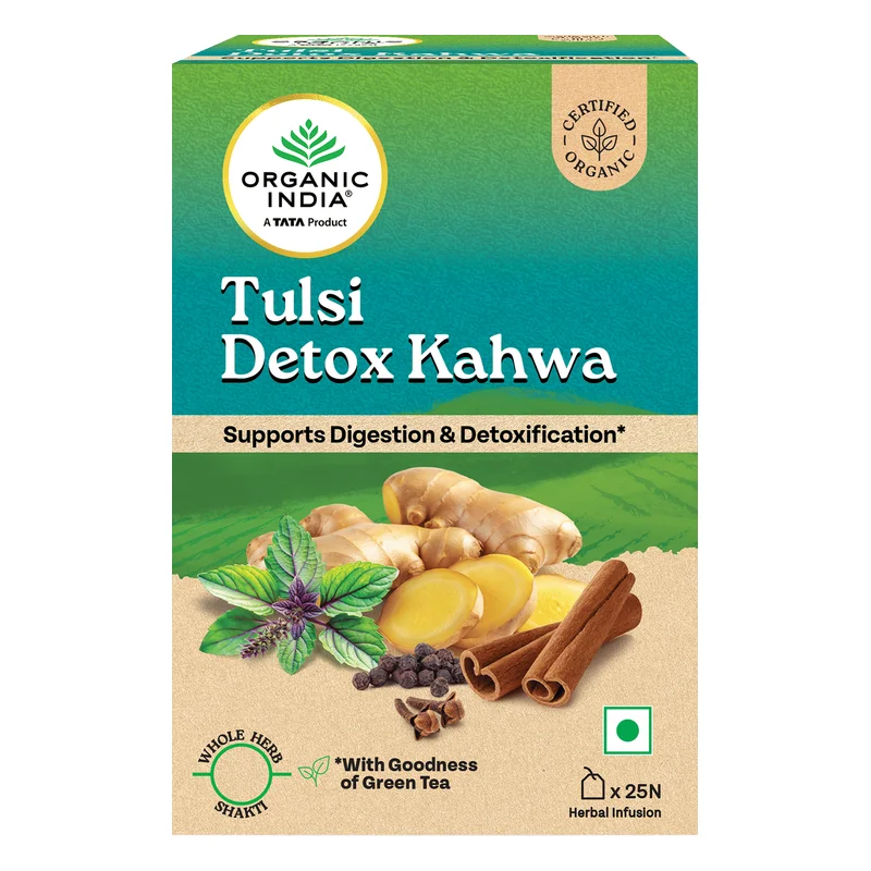 Organic India Tulsi Detox Kahwa Tea