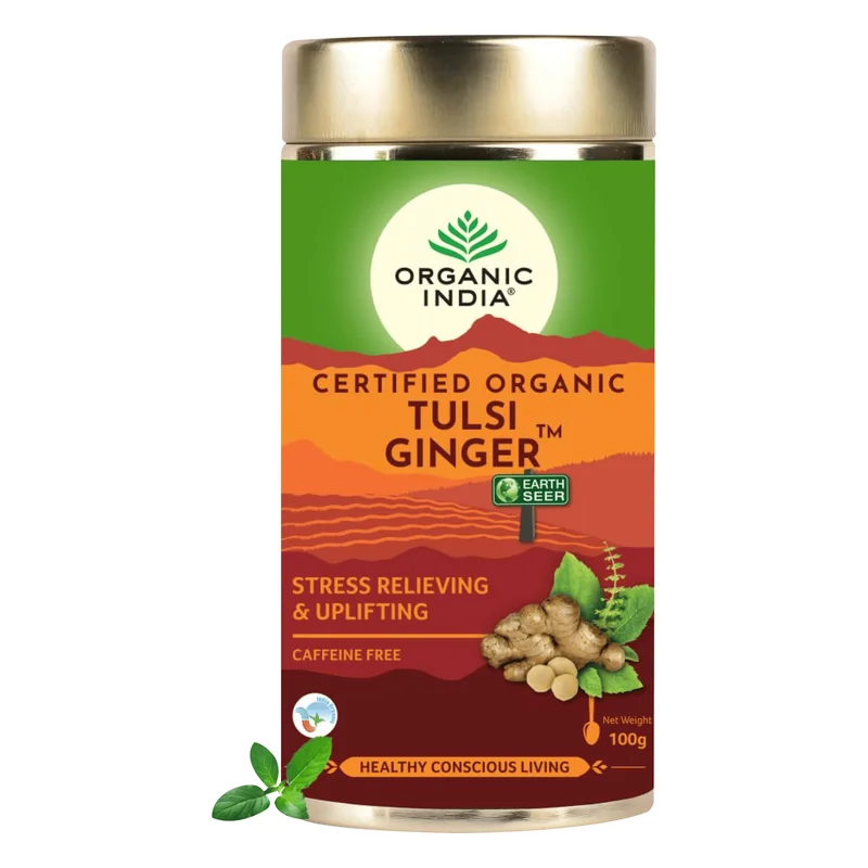 Organic India Tulsi Ginger Tea